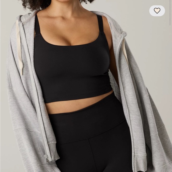 OFFLINE by Aerie Black Real Me Ribbed Longline Sports Bra - XL - Picture 3 of 9